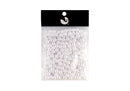 Perla ABS Redonda Lisa Blanca 8mm Paquete 50g