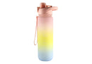 Termo Motivacional Medidor de Agua 1/1.1 L color Melon/Amarillo/Azul