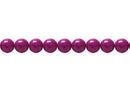Piedra Semipreciosa Imitacion Turquesa Redonda Lisa 4 mm Morado (Liquidacion M173)
